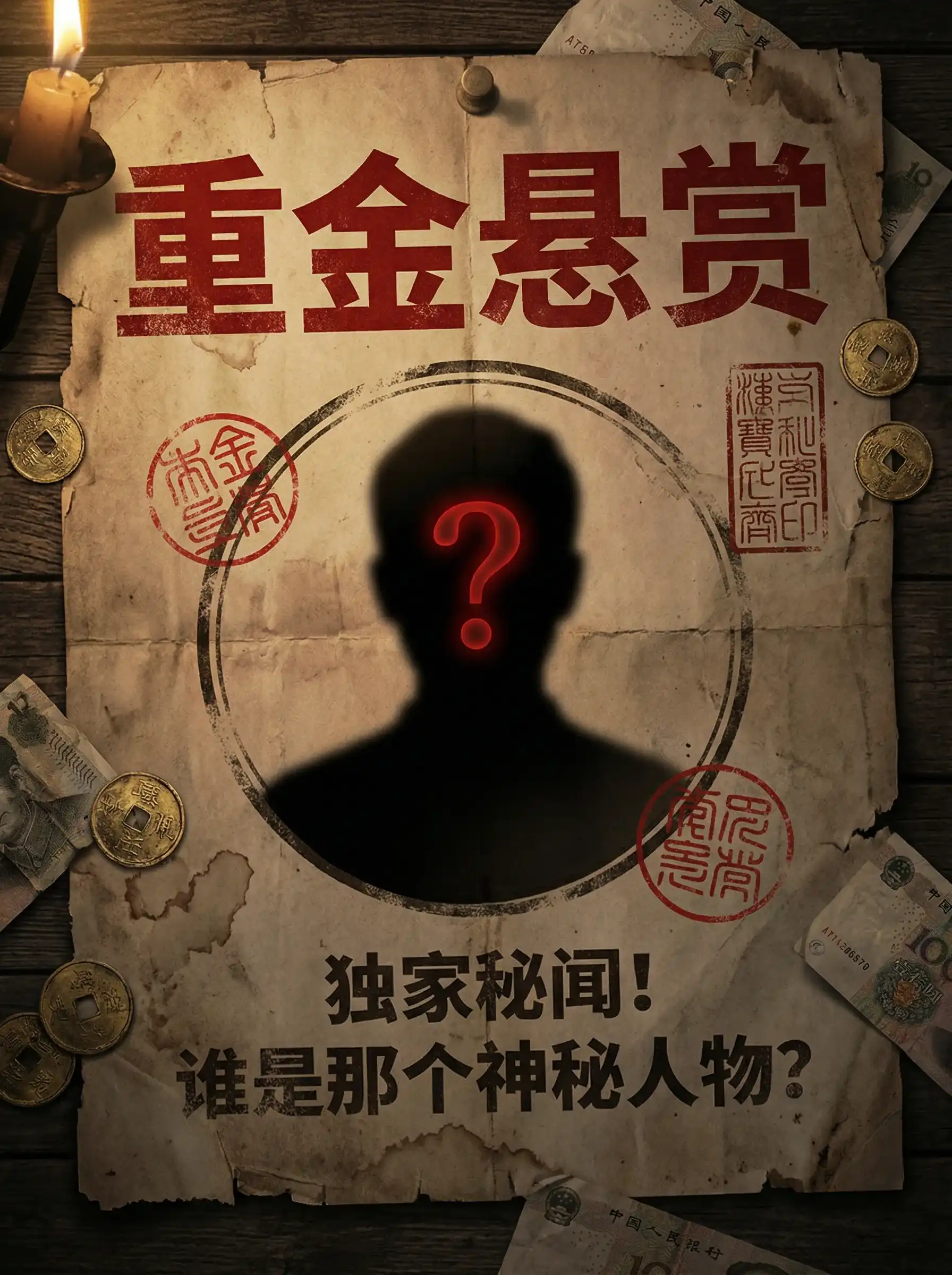 蜡笔小姜喷射 - 重金悬赏线索征集令